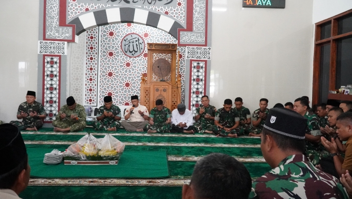 Di Tengah Ancaman Dampak Konflik Global, Korem 081/DSJ Gelar Doa Bersama untuk Negeri