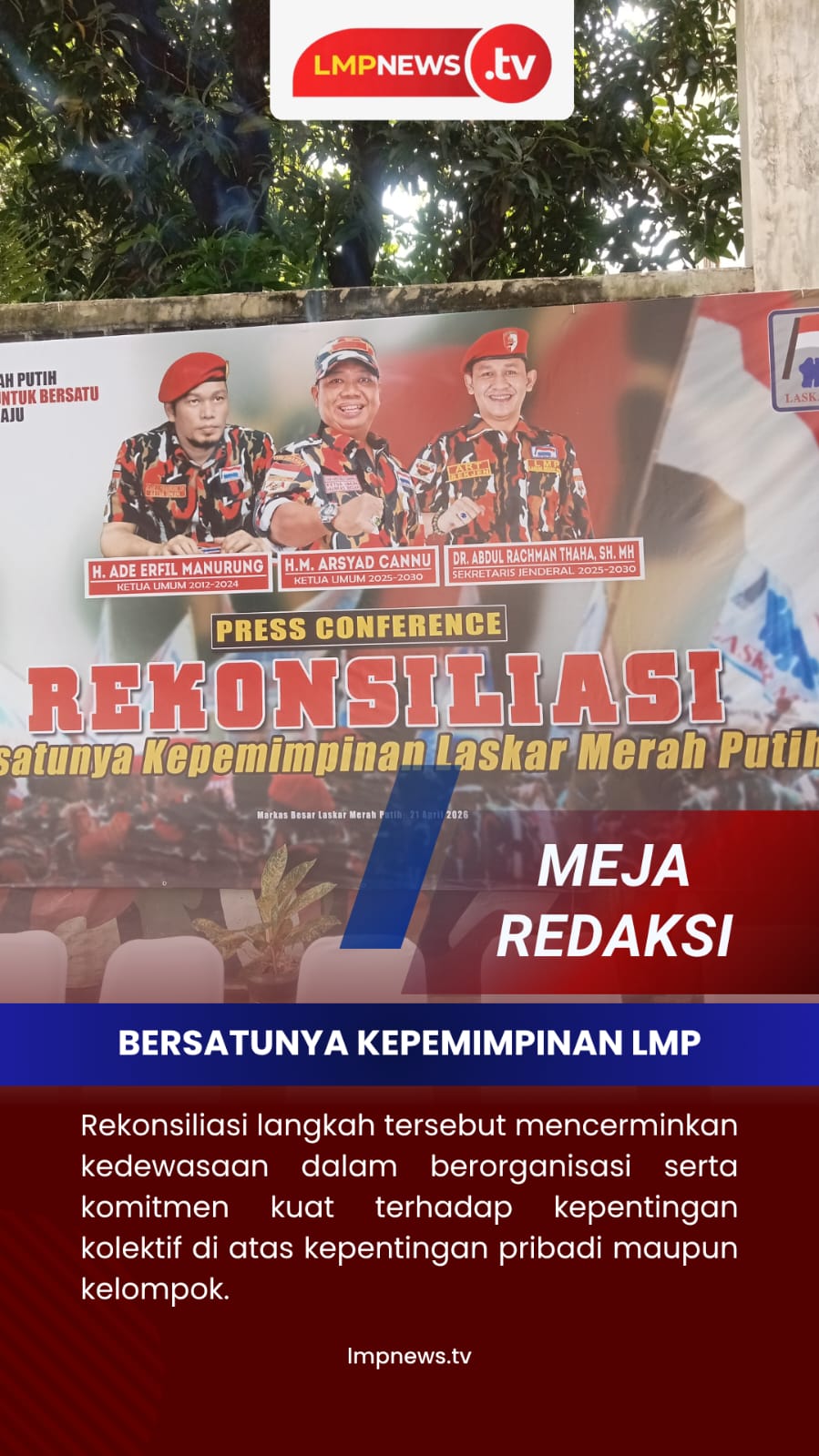 Akhirnya Rekonsiliasi