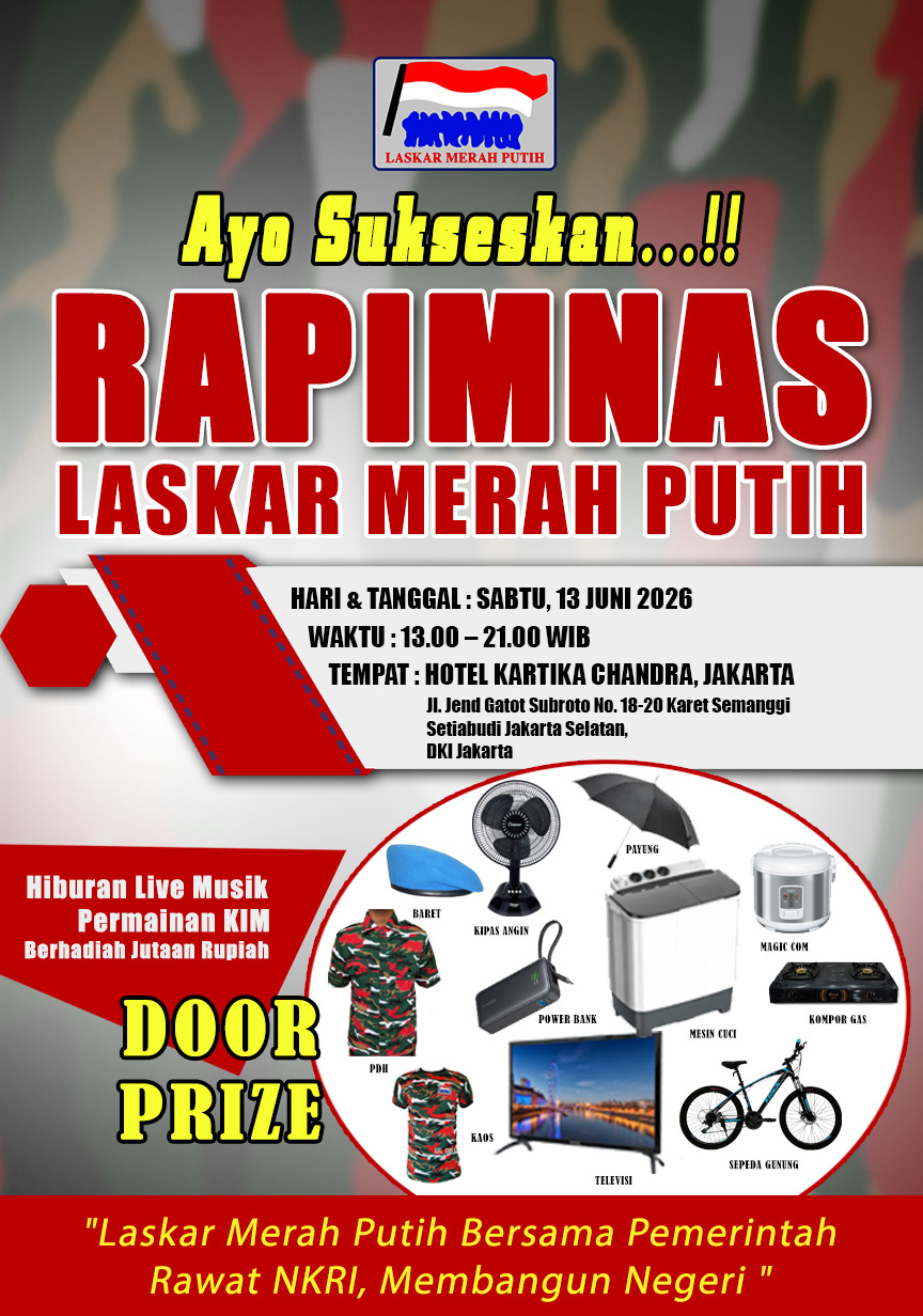 Rapimnas LMP 2026 Doorprize Fantastis dan Hiburan Meriah Jadi Magnet Peserta